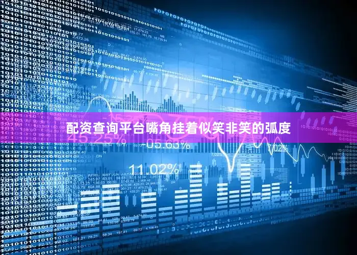配资查询平台嘴角挂着似笑非笑的弧度